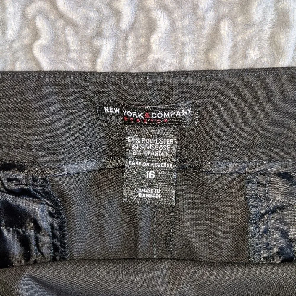 New York & Company black skirt